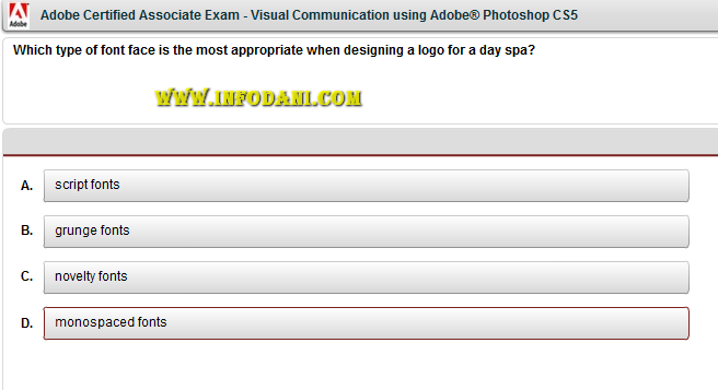 Tes Adobe certified Associate dan jawaban lengkap