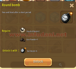 craft round bomb